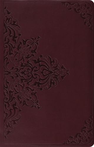 ESV Value Thinline Bible, Chestnut, Filigree Design - Re-vived