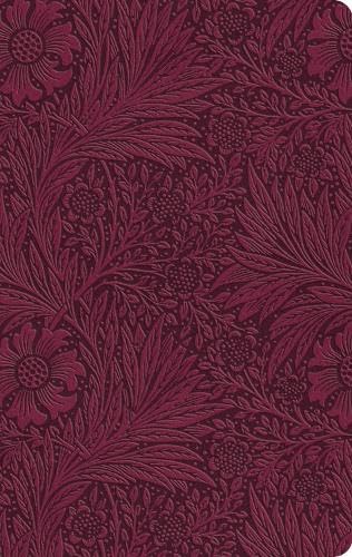 ESV Value Thinline Bible, Raspberry, Floral Design - Re-vived