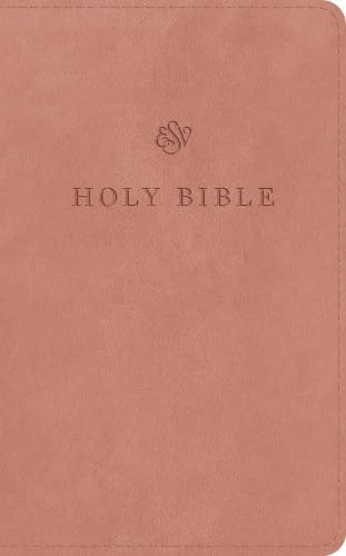 ESV Premium Church Bible, Blush Rose