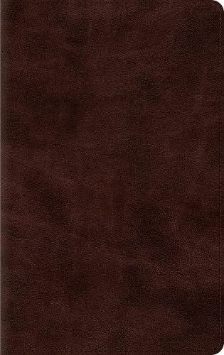 ESV Thinline Bible, Indexed, Espresso - Re-vived