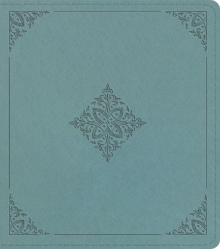 ESV Journaling Study Bible, Paris Sky, Fleur-de-Lis Design - Re-vived