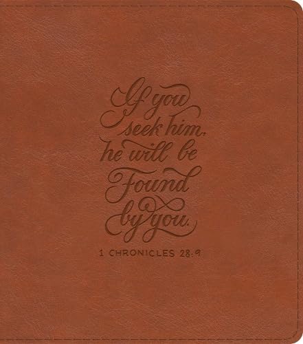 ESV Journaling Study Bible, English Saddle - Re-vived
