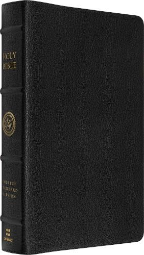 ESV Heirloom Bible, Legacy Edition, Goatskin, Black - Re-vived