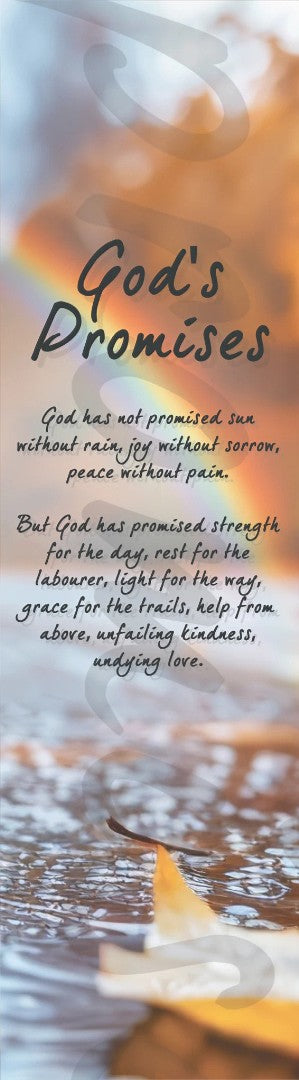 God's Promises Bookmark (pack of 10) - Re-vived