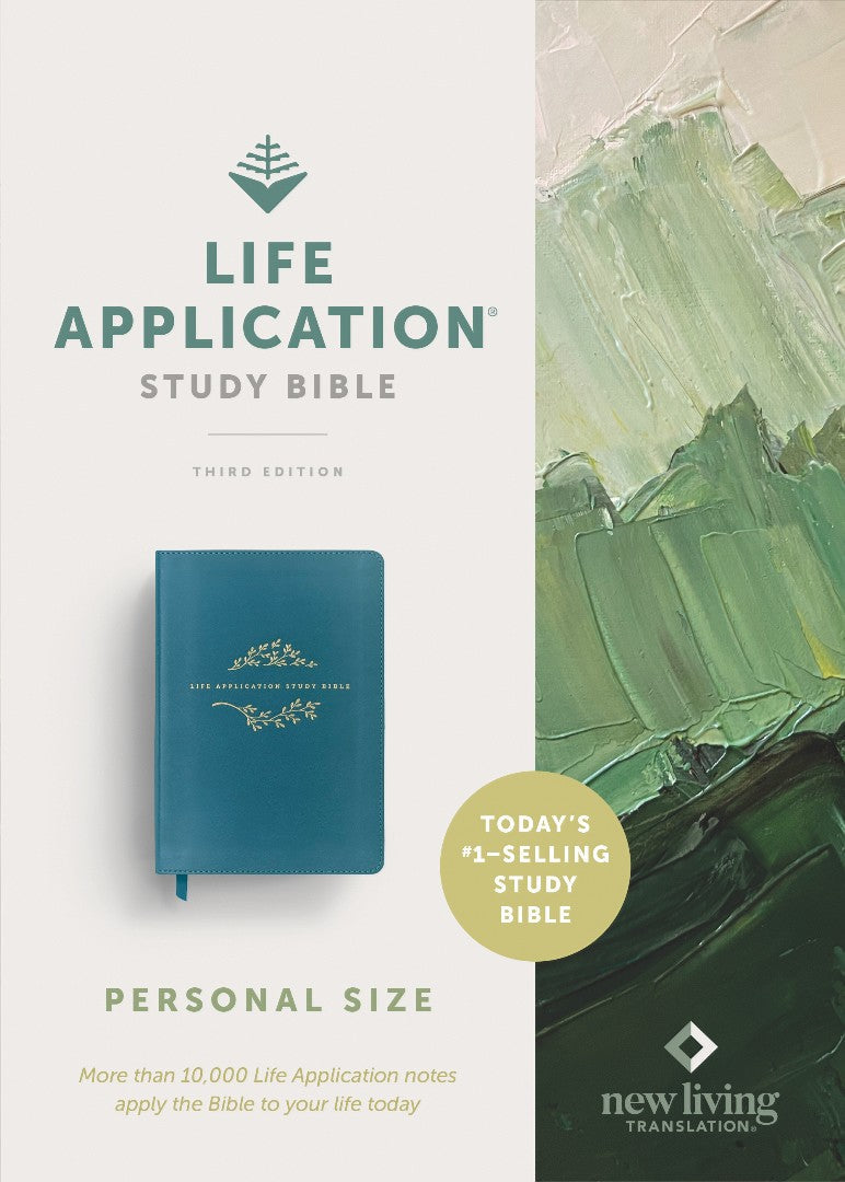 NLT Life Application Study Bible, Third Edition, Teal - Re-vived