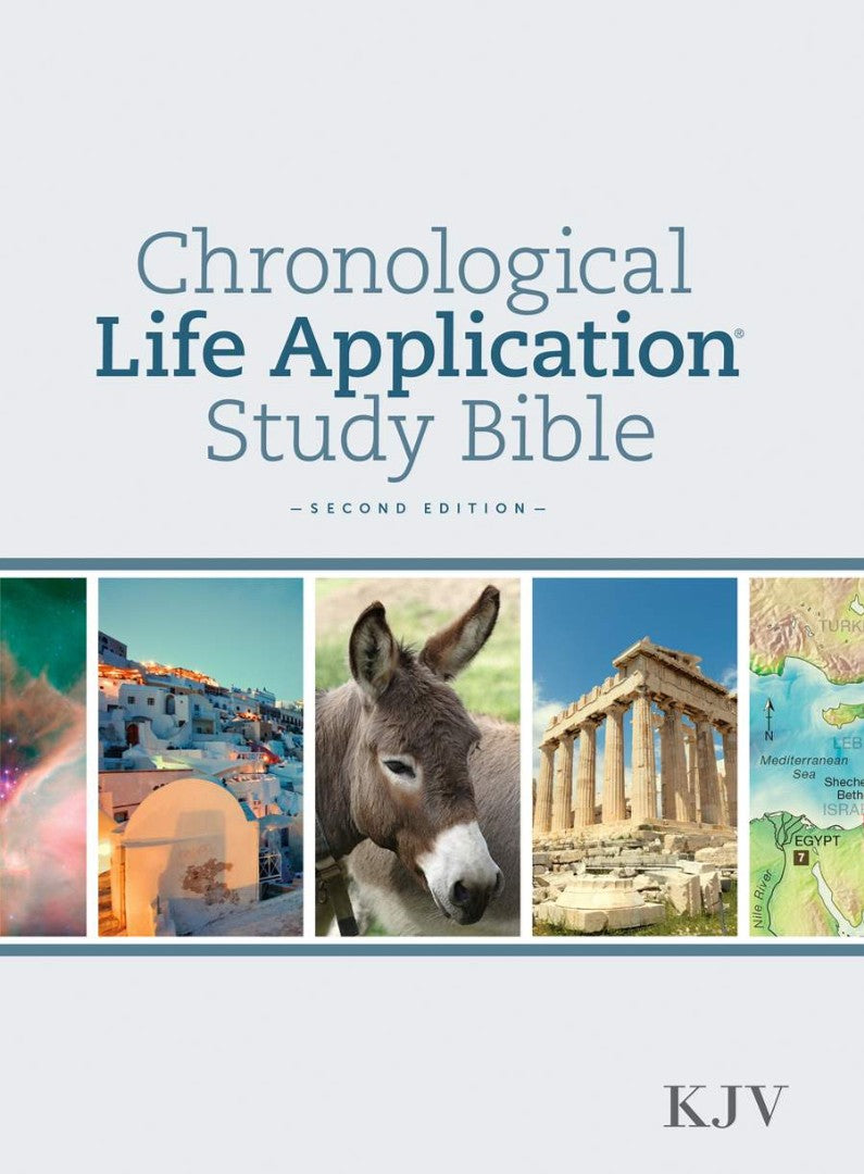KJV Chronological Life Application Study Bible, 2nd Edition - Re-vived
