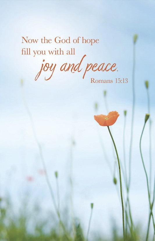 General Worship Bulletin: All Joy (pack of 100) - Re-vived