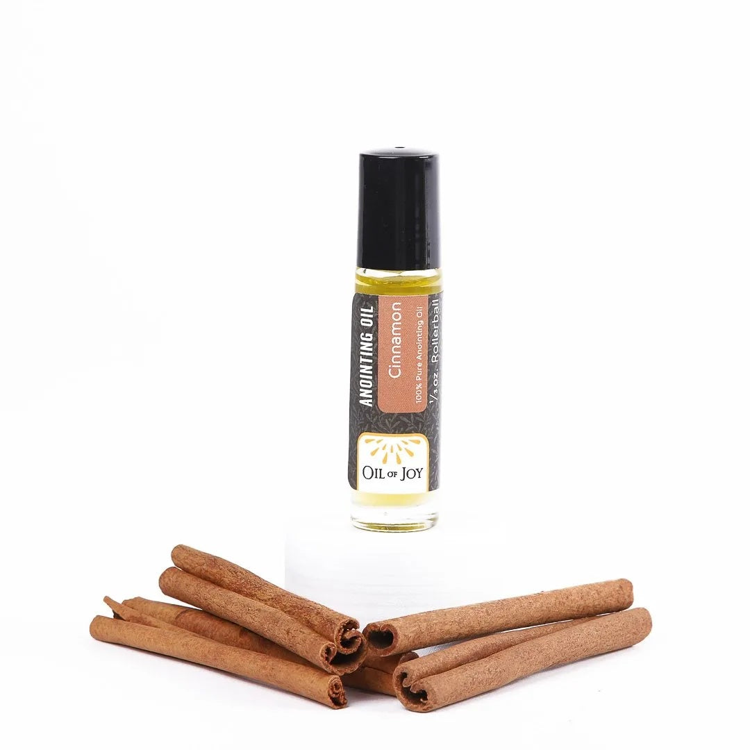 Anointing Oil Cinnamon 1/3 oz Roll-On - Re-vived