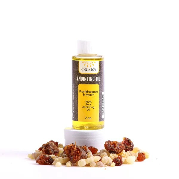 Anointing Oil Frankincense & Myrrh 2 oz Bottle - Re-vived