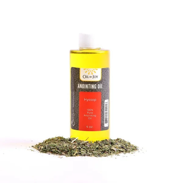 Anointing Oil Hyssop 4 oz Bottle - Re-vived