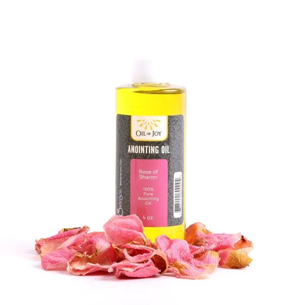 Anointing Oil Rose of Sharon 4 oz Bottle - Re-vived