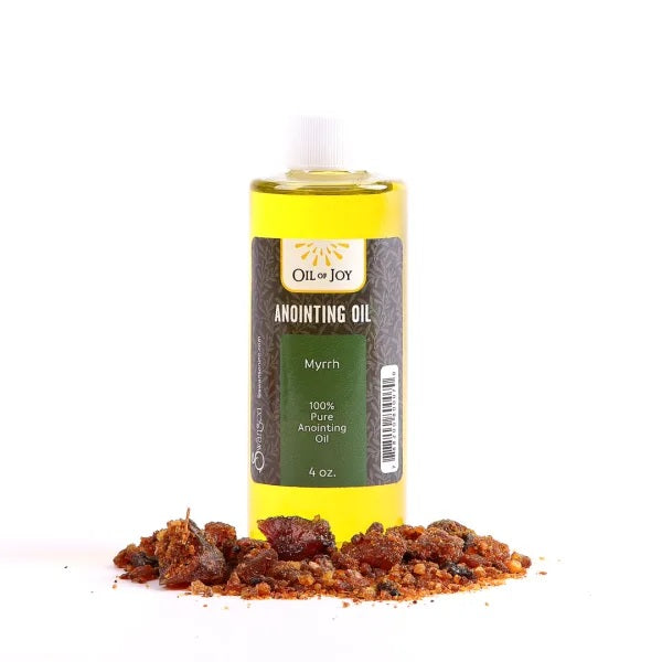 Anointing Oil Myrrh 4 oz Bottle - Re-vived