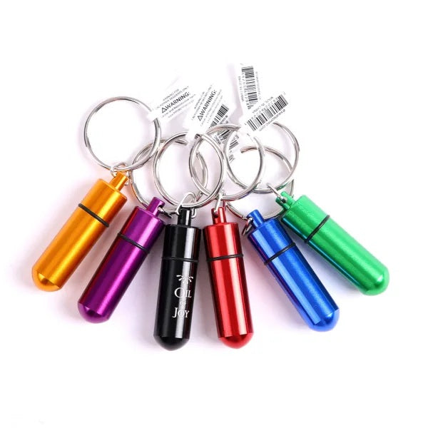 Keyring Oil of Joy Vial - 2 inch Small (Pack of 18) - Re-vived