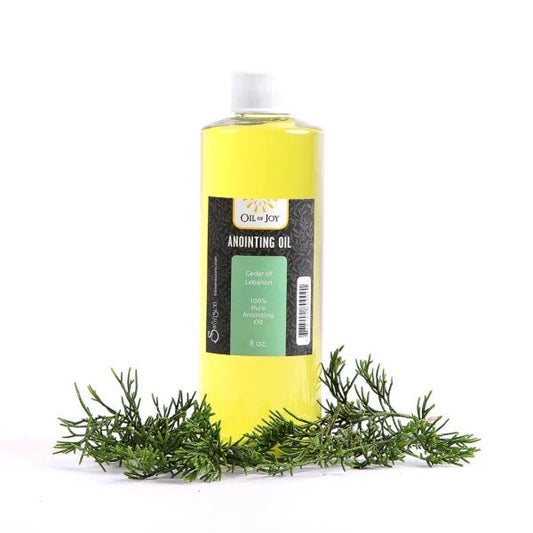 Anointing Oil Cedars of Lebanon 8 oz Bottle - Re-vived
