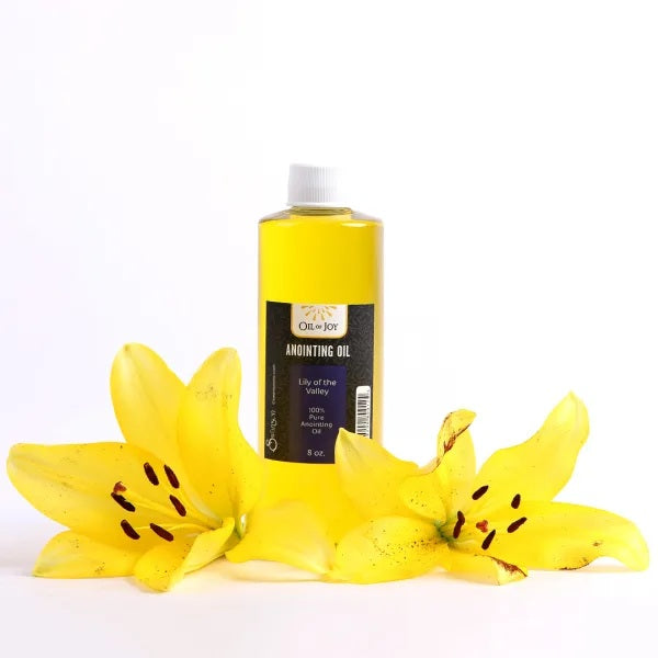 Anointing Oil Lily of the Valley 8 oz Bottle - Re-vived