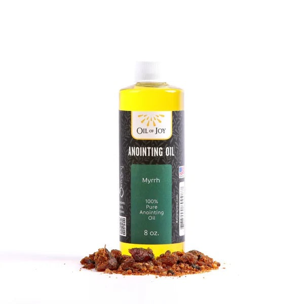 Anointing Oil Myrrh 8 oz Bottle - Re-vived
