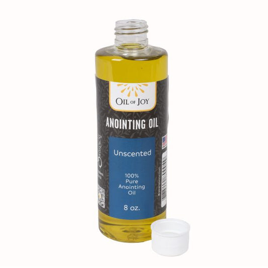 Anointing Oil Unscented 8 oz Bottle - Re-vived