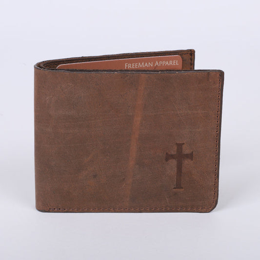 Men's Wallet Cross Buffalo Leather