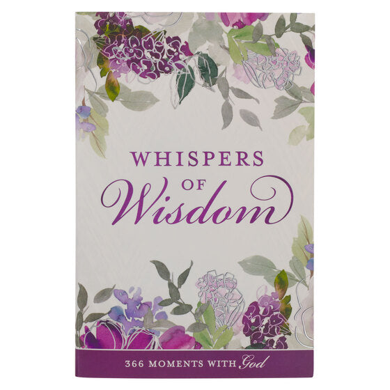 Whispers Of Wisdom Softcover Devotional - Re-vived