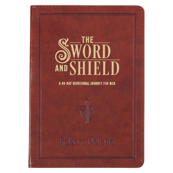 Sword And Shield Saddle Tan Faux Leather Devotional ,The - Re-vived