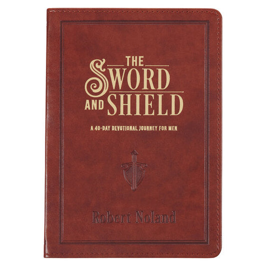 Sword And Shield Saddle Tan Faux Leather Devotional ,The - Re-vived