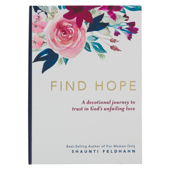 Find Hope White Hardcover Devotional - Re-vived