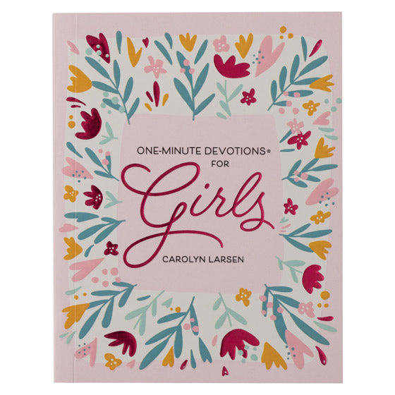 One-Minute Devotions For Girls Softcover - Re-vived