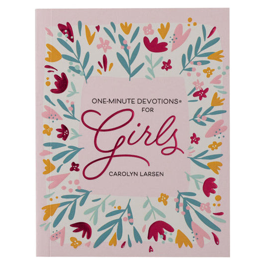 One-Minute Devotions For Girls Softcover - Re-vived