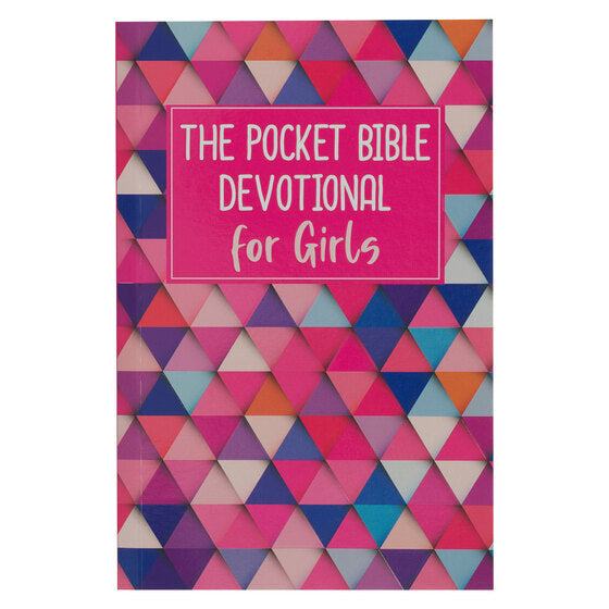 Pocket Bible Devotional For Girls In Pink Paperback Edition - Re-vived