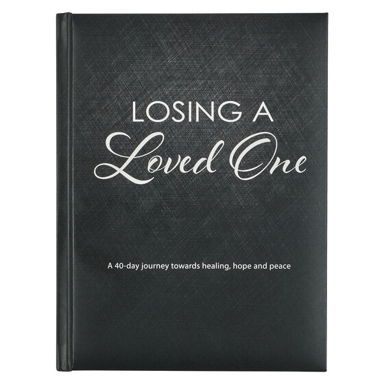 Losing A Loved One Black Hardcover Devotional - Re-vived