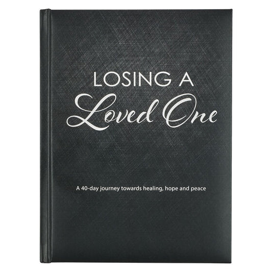 Losing A Loved One Black Hardcover Devotional - Re-vived