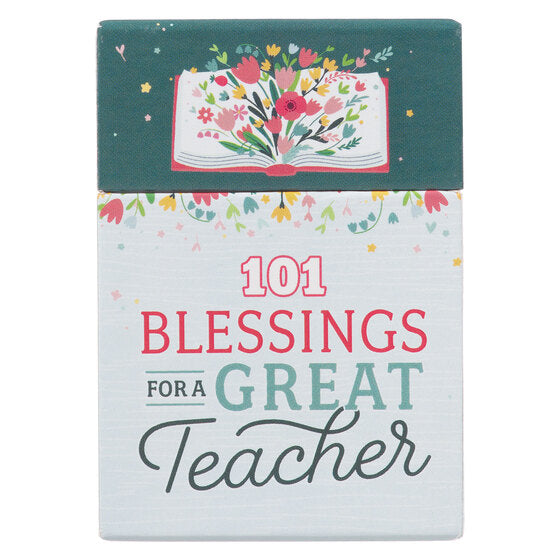 101 Blessings For A Great Teacher Box Of Blessings - Re-vived