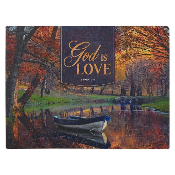 God Is Love 500-Piece Jigsaw Puzzle - 1 John 4:16 - Re-vived
