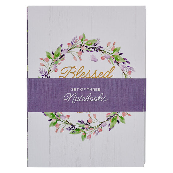 Blessed Is The One Large Notebook Set - Jeremiah 17:7 - Re-vived