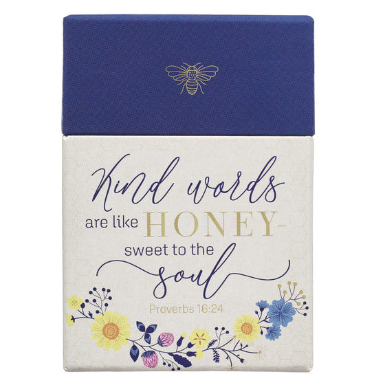 Kind Words Are Like Honey Box Of Blessings - Proverbs 16:24 - Re-vived