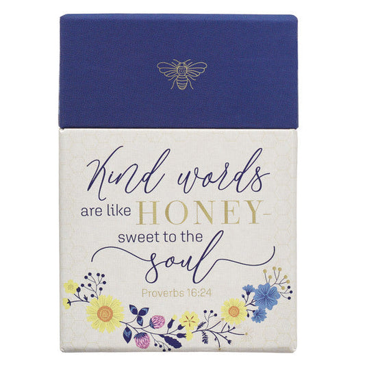 Kind Words Are Like Honey Box Of Blessings - Proverbs 16:24 - Re-vived