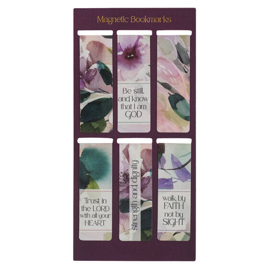 Bloom Like The Flowers Magnetic Bookmark Set - Re-vived
