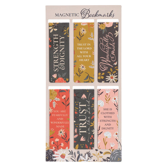Worthy Autumnal Medley Magnetic Bookmark Set - Re-vived
