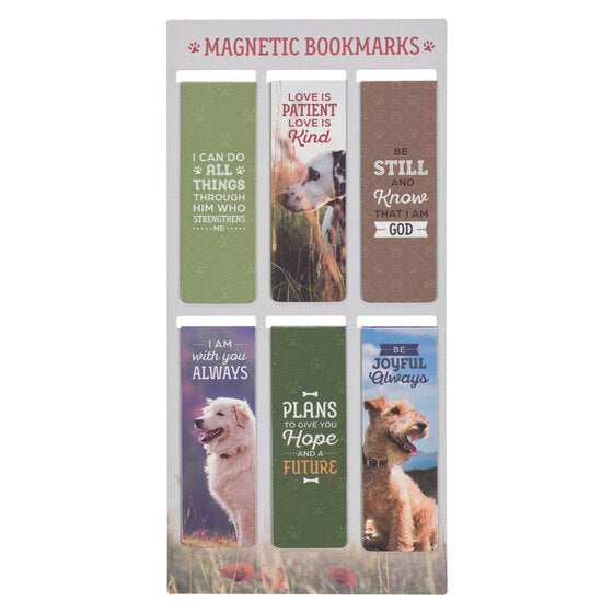 Pawsitive Encouragement Magnetic Bookmark Set - Re-vived