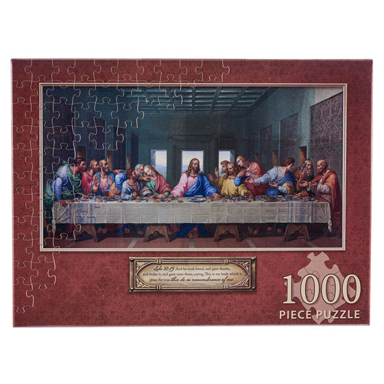 Last Supper 1000-Piece Jigsaw Puzzle ,The - Re-vived