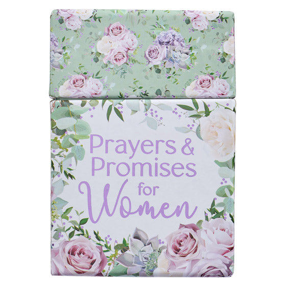 Prayers & Promises For Women Box Of Blessings - Re-vived