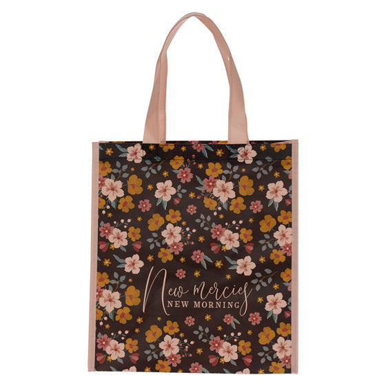 New Mercies New Morning Non-Woven Coated Tote Bag - Re-vived