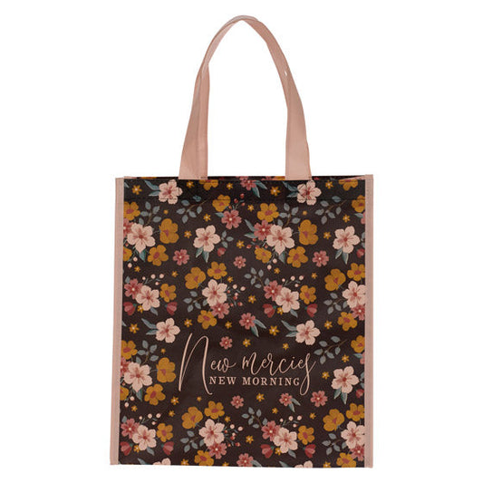 New Mercies New Morning Non-Woven Coated Tote Bag - Re-vived
