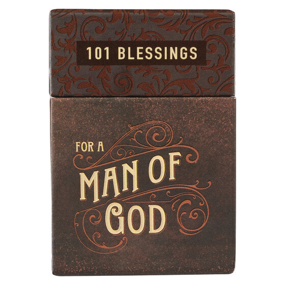 101 Blessings For A Man Of God Box Of Blessings - Re-vived