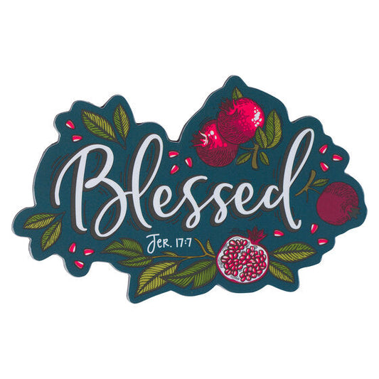 Blessed Magnet - Jeremiah 17:7 - Re-vived
