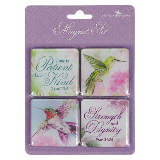 Hummingbird Magnet Set - Re-vived