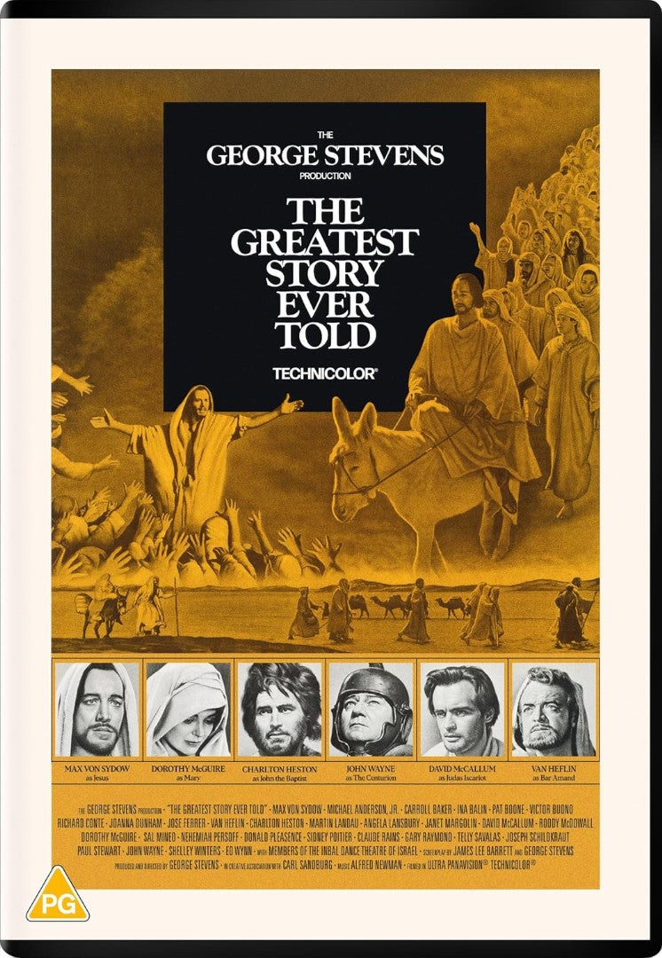 The Greatest Story Ever told DVD - Re-vived