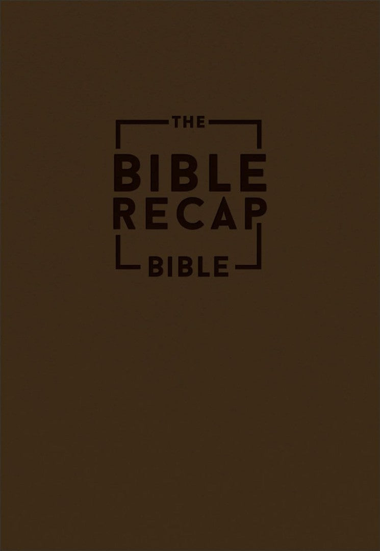 The Bible Recap 365-Day Chronological Study Bible - Re-vived