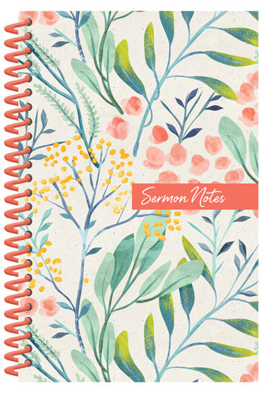 Sermon Notes Journal [Floral] - Re-vived