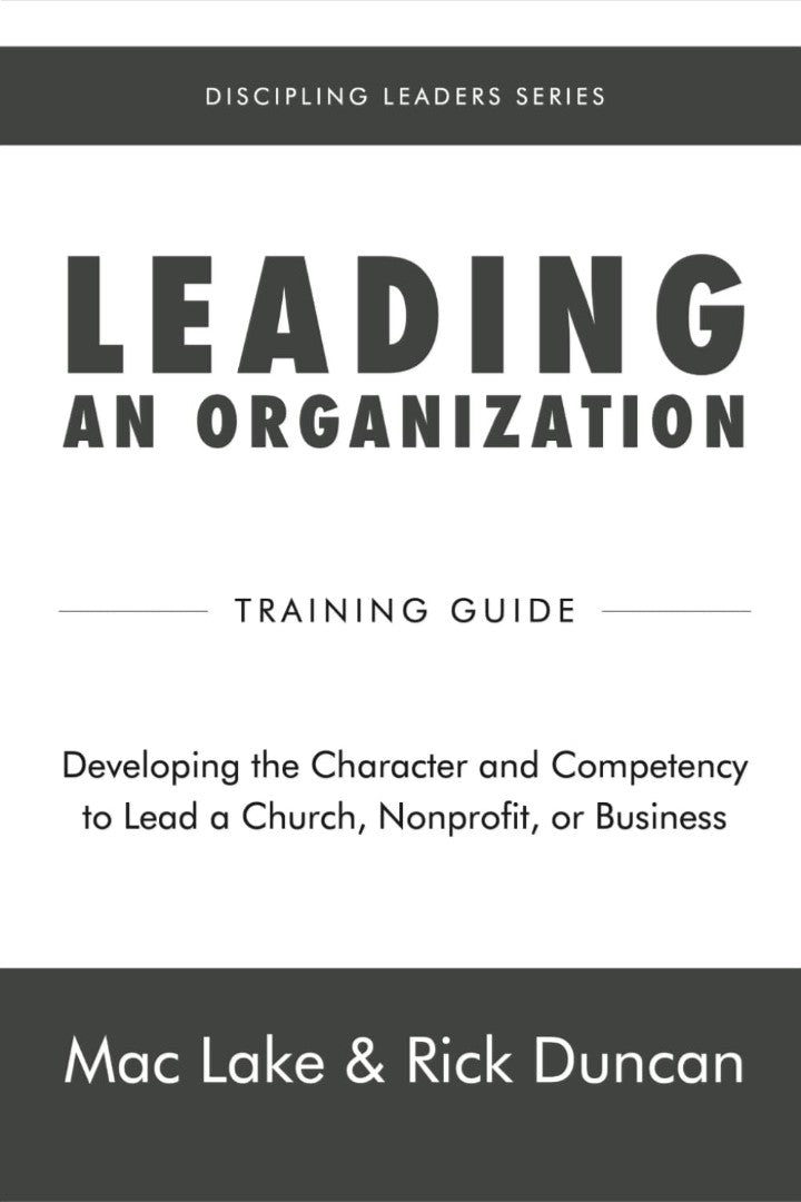 Leading an Organization - Re-vived